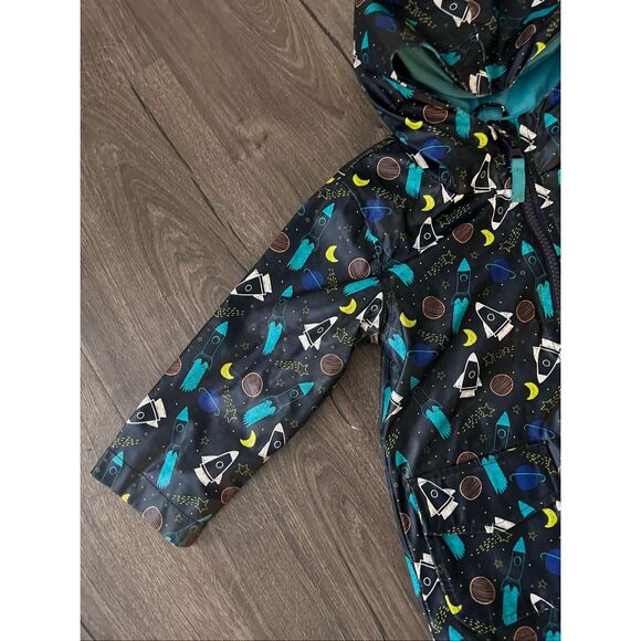 Cat And Jack Space Themed Raincoat 18M - Picture 3 of 7